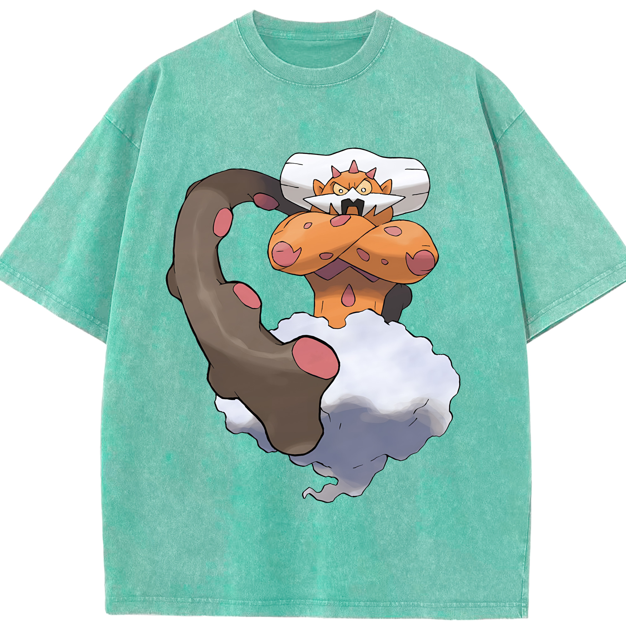 （画像用） ポケットモンスター Pokémon 綿100% ヴィンテージ風 半袖Tシャツ（フロントプリント）